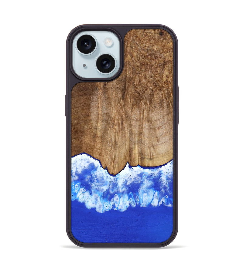 iPhone 15 Wood Phone Case - Dayami (Coastal, 796710)