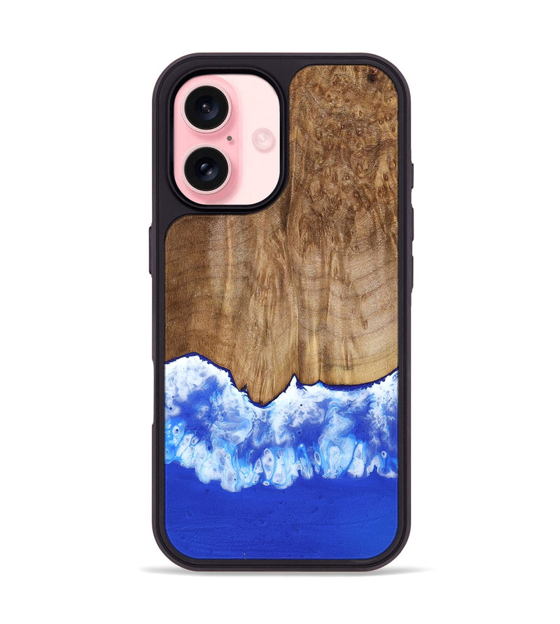 iPhone 16 Wood Phone Case - Dayami (Coastal, 796710)