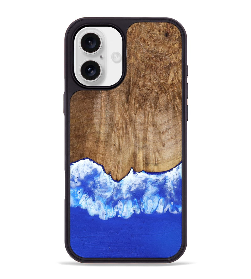 iPhone 16 Plus Wood Phone Case - Dayami (Coastal, 796710)