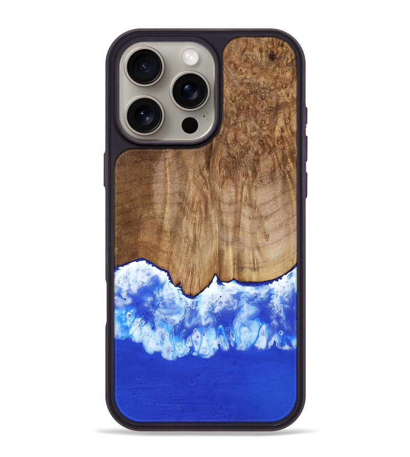 iPhone 16 Pro Max Wood Phone Case - Dayami (Coastal, 796710)