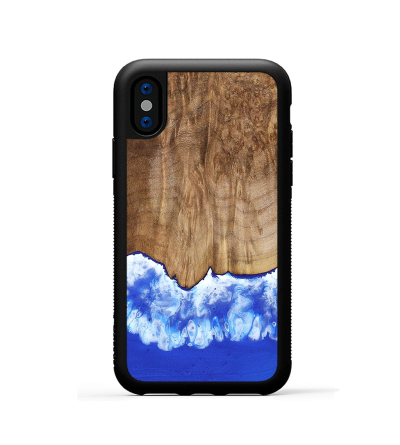 iPhone Xs Wood Phone Case - Dayami (Coastal, 796710)