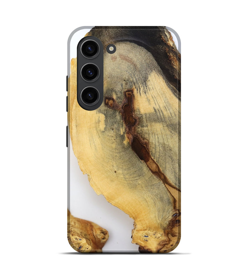 Galaxy S23 Wood Live Edge Phone Case - Syble (Clear, 796727)