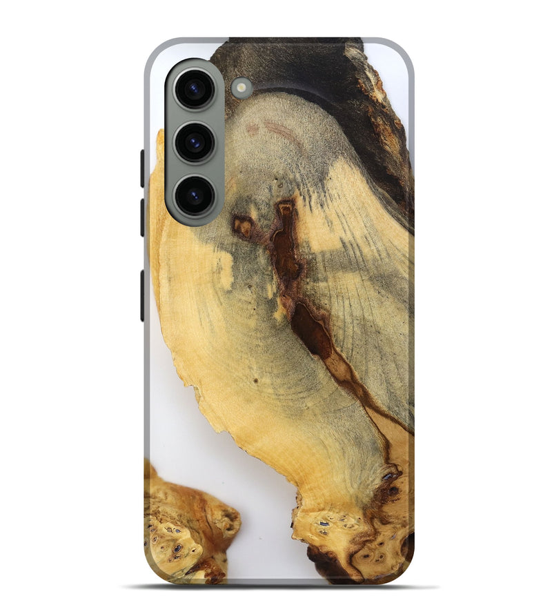 Galaxy S23 Plus Wood Live Edge Phone Case - Syble (Clear, 796727)