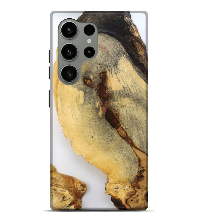 Galaxy S24 Ultra Wood Live Edge Phone Case - Syble (Clear, 796727)