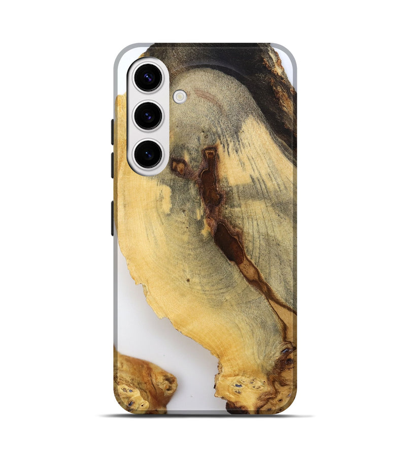 Galaxy S25 Wood Live Edge Phone Case - Syble (Clear, 796727)