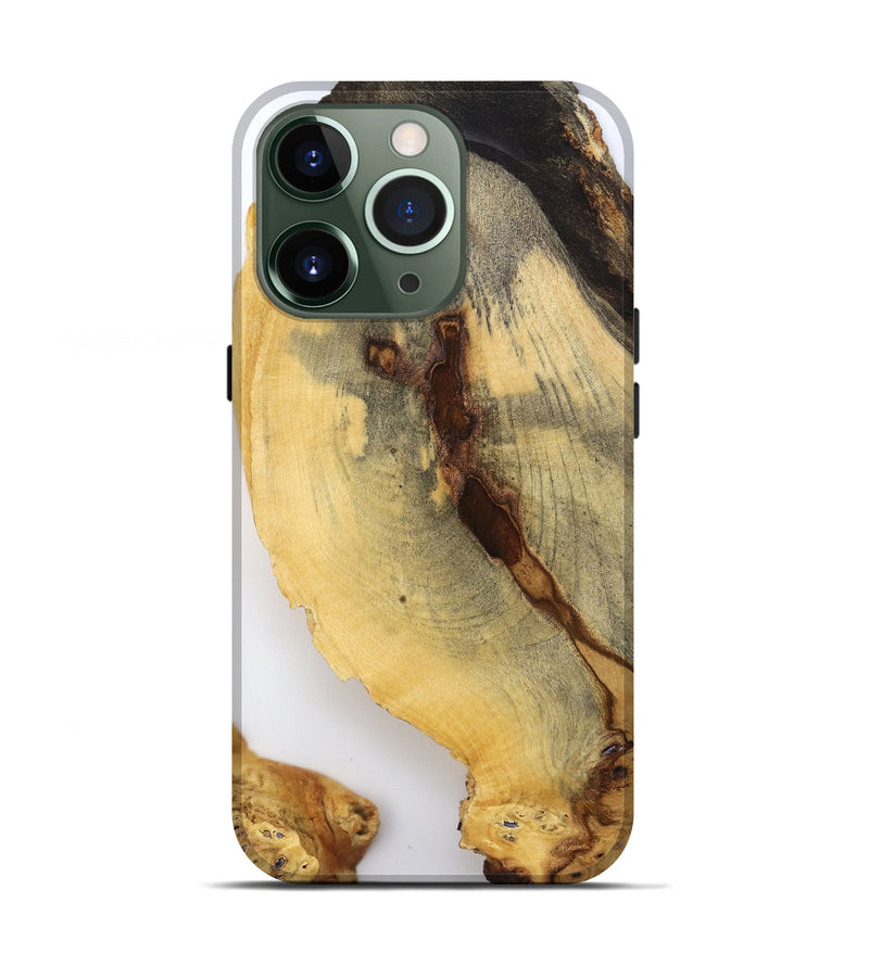iPhone 13 Pro Wood Live Edge Phone Case - Syble (Clear, 796727)