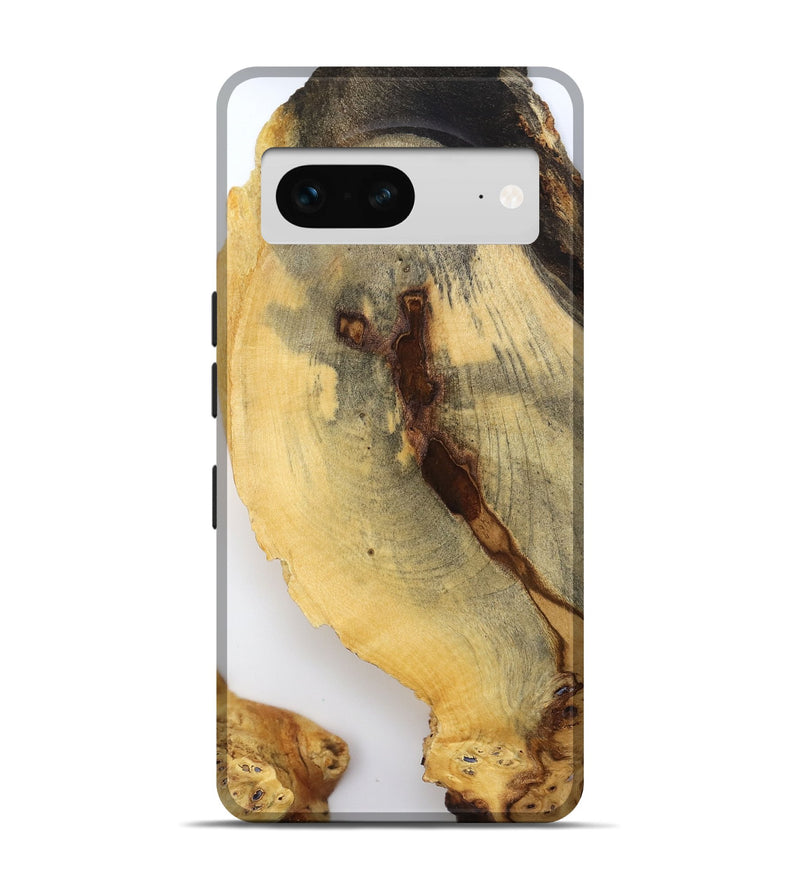 Pixel 7 Wood Live Edge Phone Case - Syble (Clear, 796727)