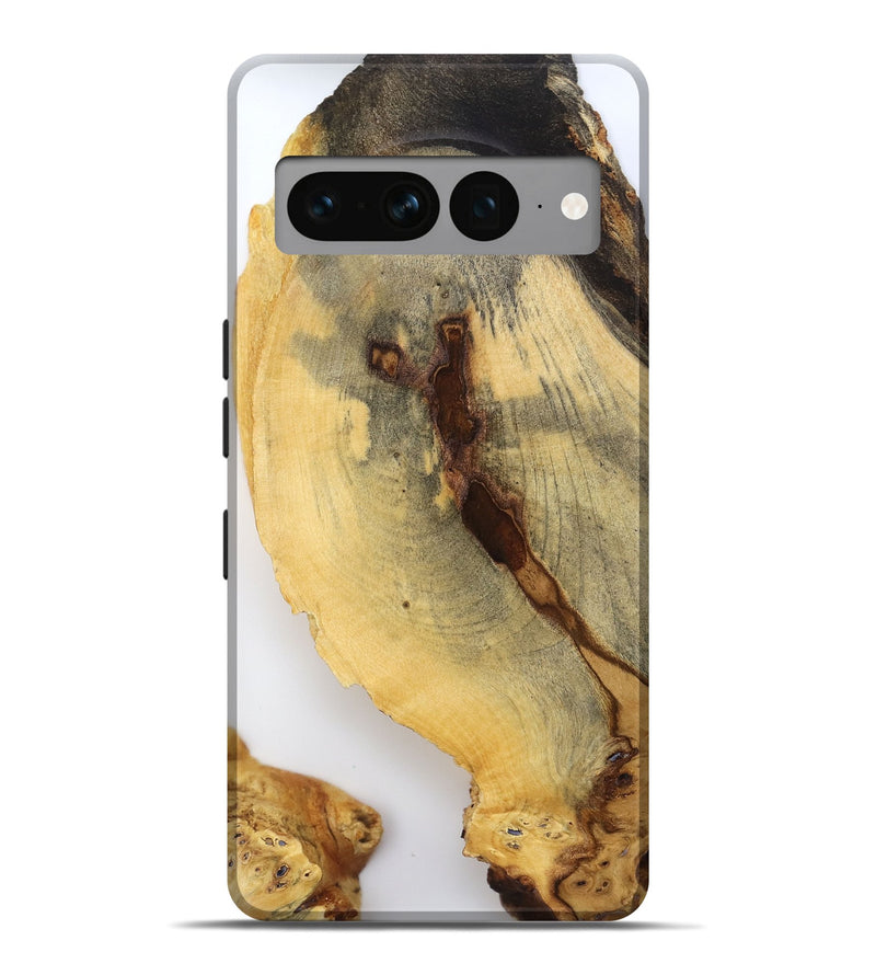 Pixel 7 Pro Wood Live Edge Phone Case - Syble (Clear, 796727)