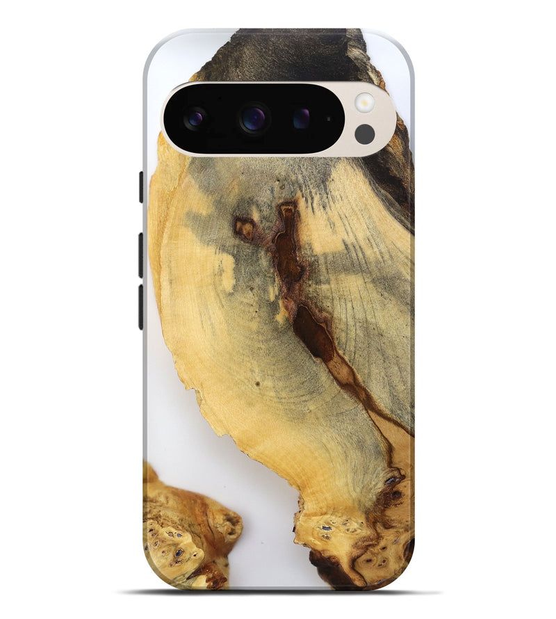 Pixel 9 Pro XL Wood Live Edge Phone Case - Syble (Clear, 796727)