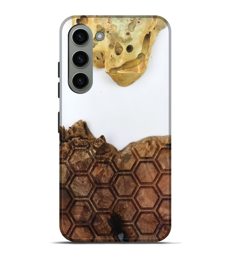 Galaxy S23 Plus Wood Live Edge Phone Case - Alvina (Clear, 796732)