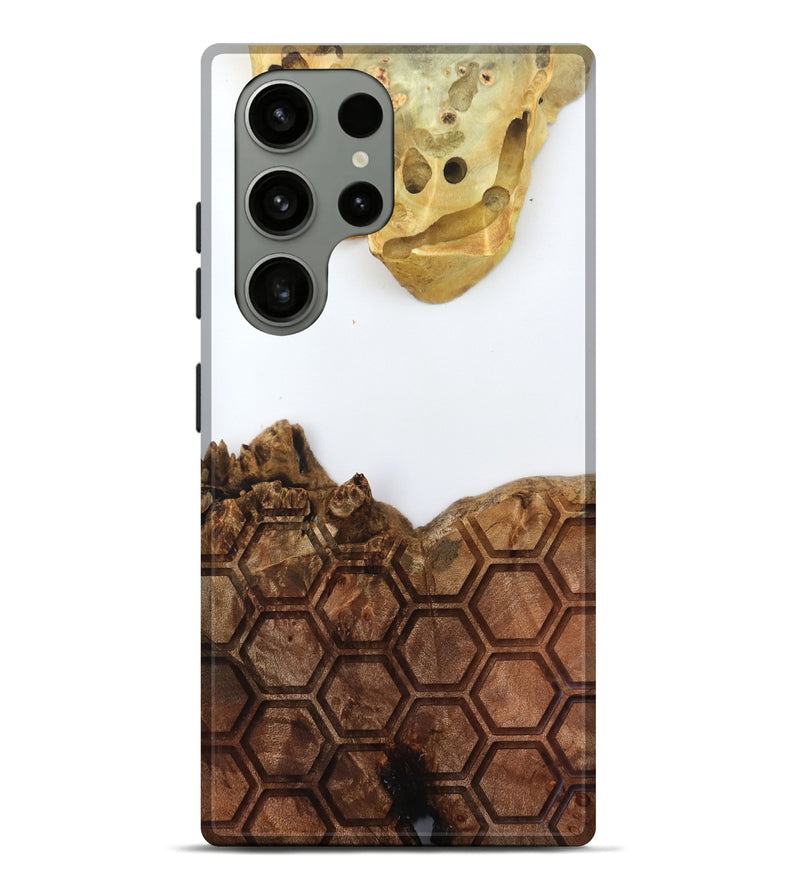 Galaxy S23 Ultra Wood Live Edge Phone Case - Alvina (Clear, 796732)