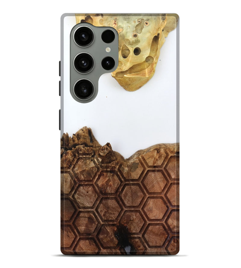 Galaxy S24 Ultra Wood Live Edge Phone Case - Alvina (Clear, 796732)