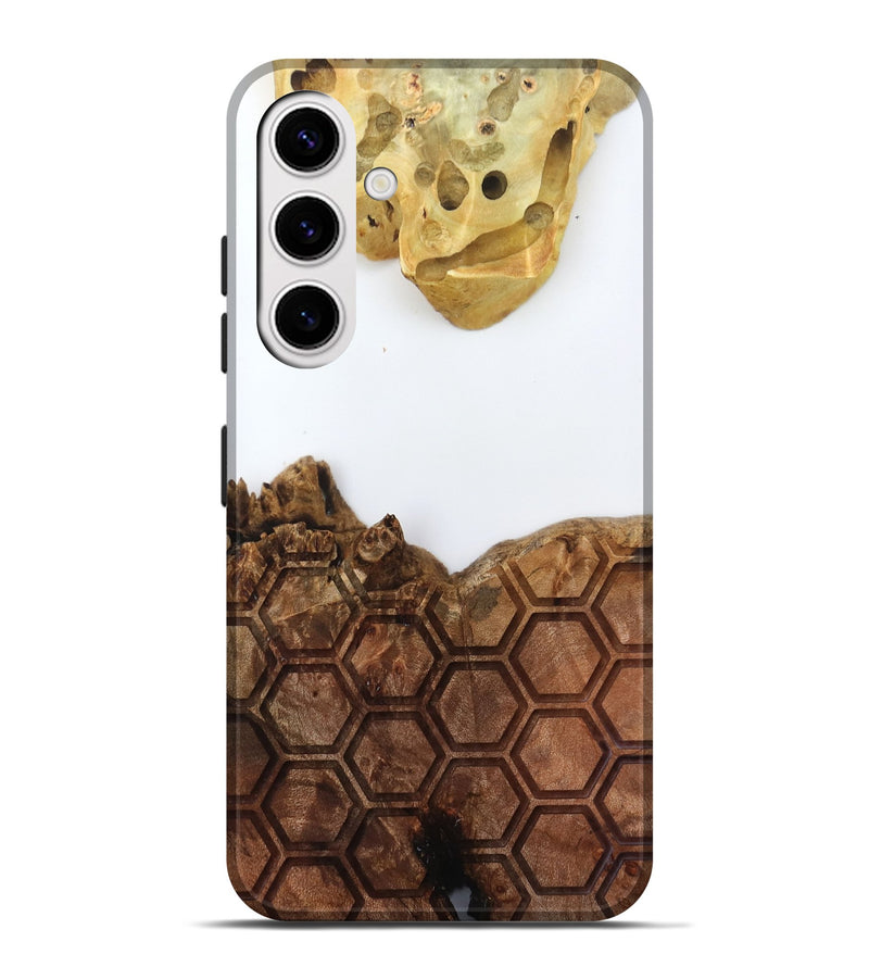 Galaxy S25 Plus Wood Live Edge Phone Case - Alvina (Clear, 796732)