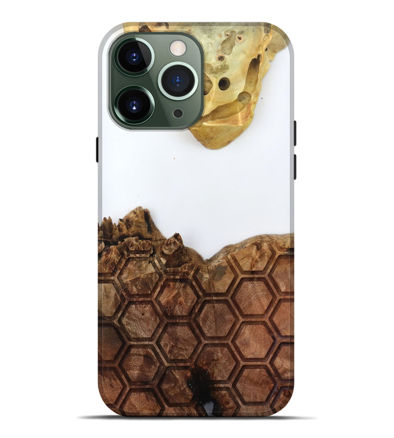 iPhone 13 Pro Max Wood Live Edge Phone Case - Alvina (Clear, 796732)