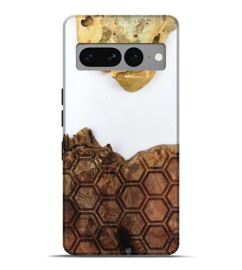 Pixel 7 Pro Wood Live Edge Phone Case - Alvina (Clear, 796732)