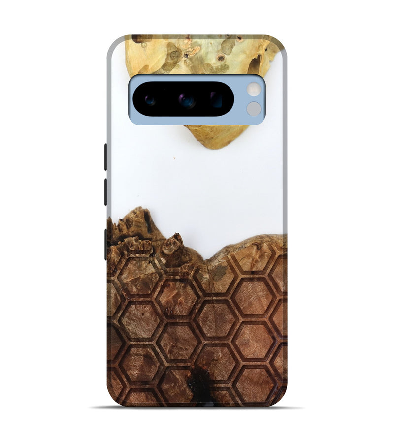 Pixel 8 Pro Wood Live Edge Phone Case - Alvina (Clear, 796732)