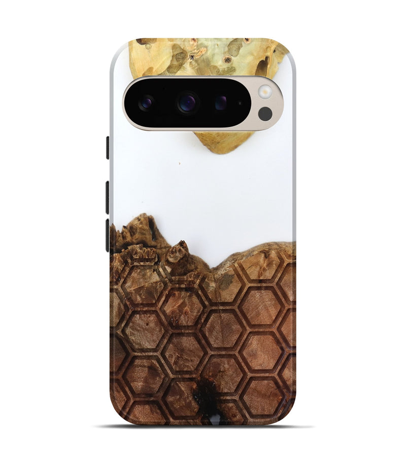Pixel 9 Wood Live Edge Phone Case - Alvina (Clear, 796732)