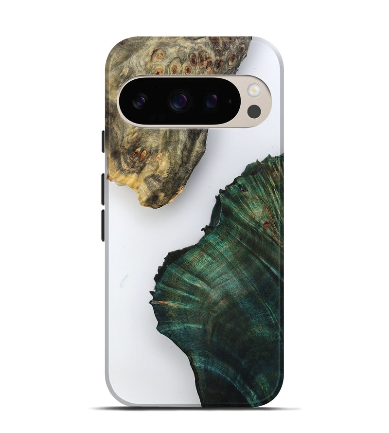 Pixel 10 Pro Wood Live Edge Phone Case - Jevon (Clear, 796742)