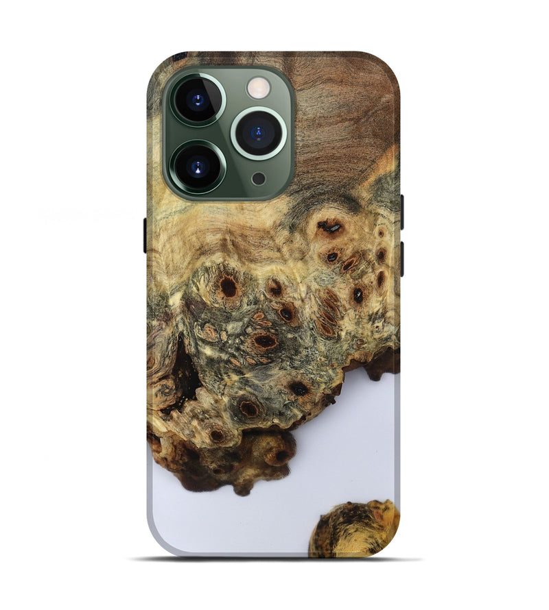 iPhone 13 Pro Wood Live Edge Phone Case - Smith (Clear, 796746)