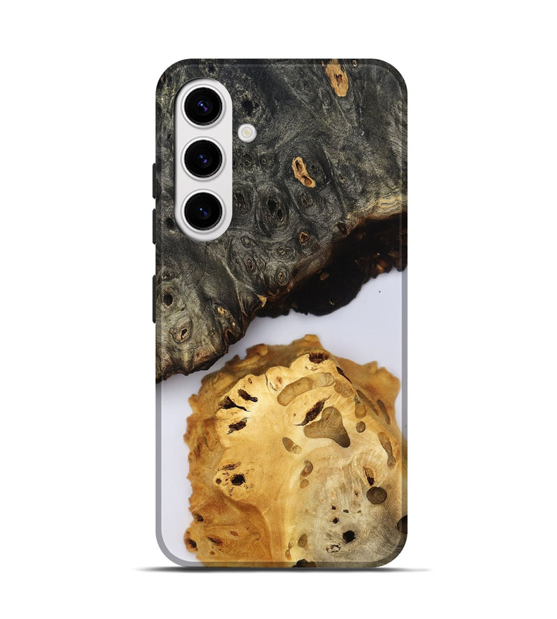 Galaxy S25 Wood Live Edge Phone Case - Benny (Clear, 796747)