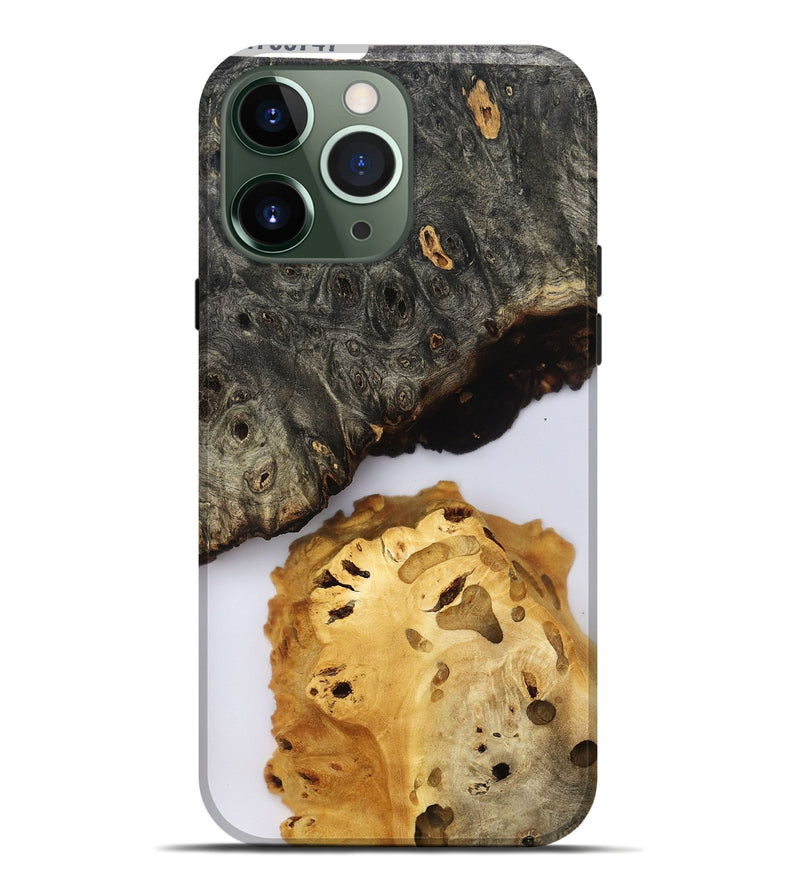 iPhone 13 Pro Max Wood Live Edge Phone Case - Benny (Clear, 796747)