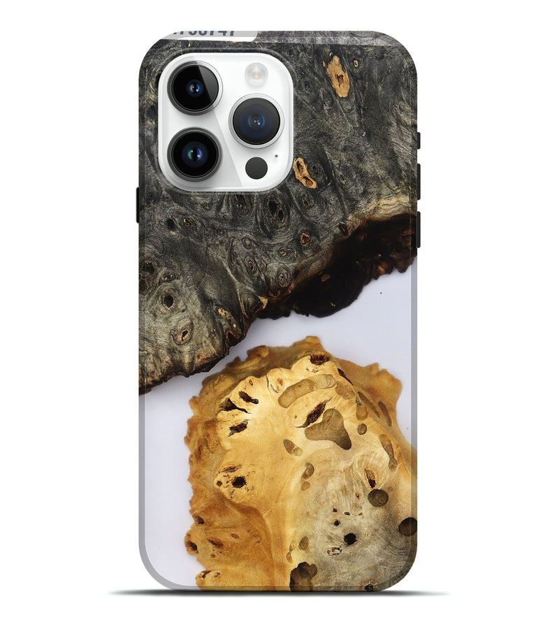 iPhone 15 Pro Max Wood Live Edge Phone Case - Benny (Clear, 796747)