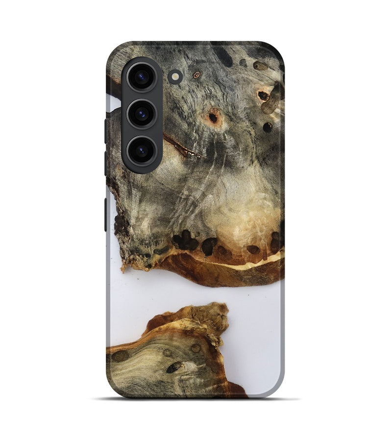 Galaxy S23 Wood Live Edge Phone Case - Della (Clear, 796757)