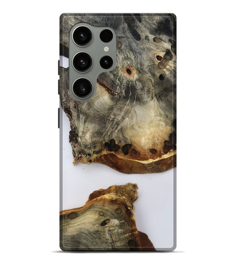 Galaxy S24 Ultra Wood Live Edge Phone Case - Della (Clear, 796757)