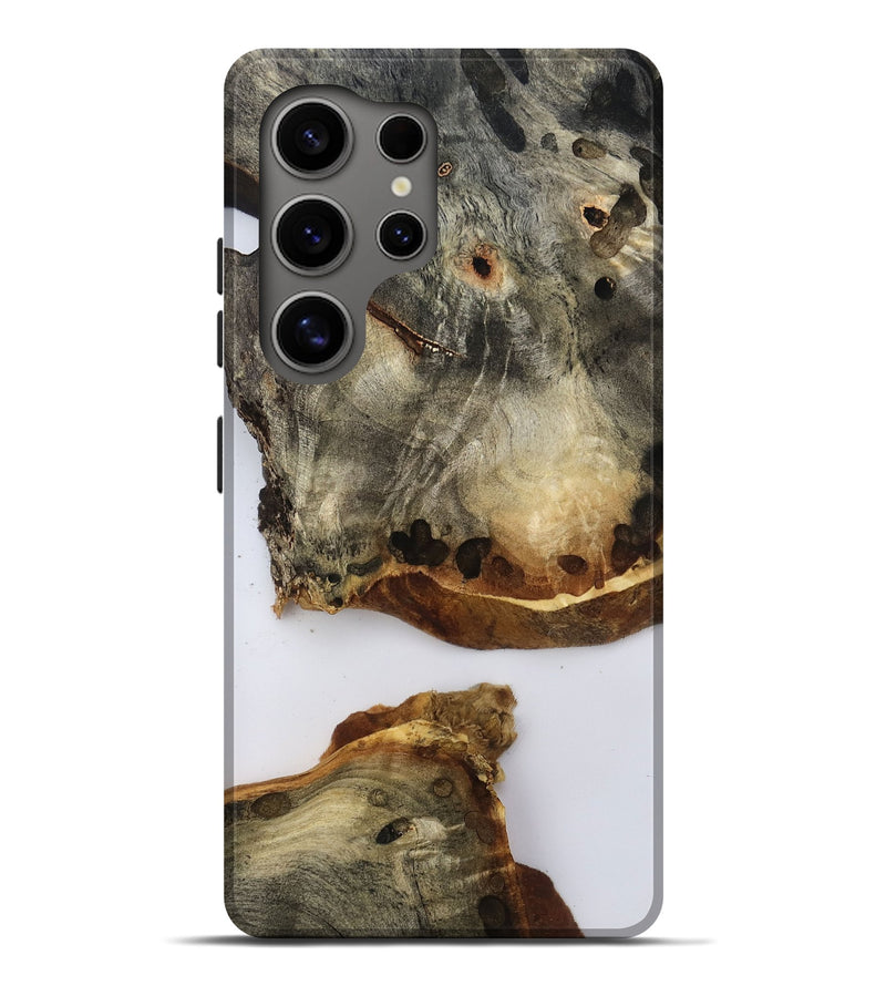 Galaxy S25 Ultra Wood Live Edge Phone Case - Della (Clear, 796757)