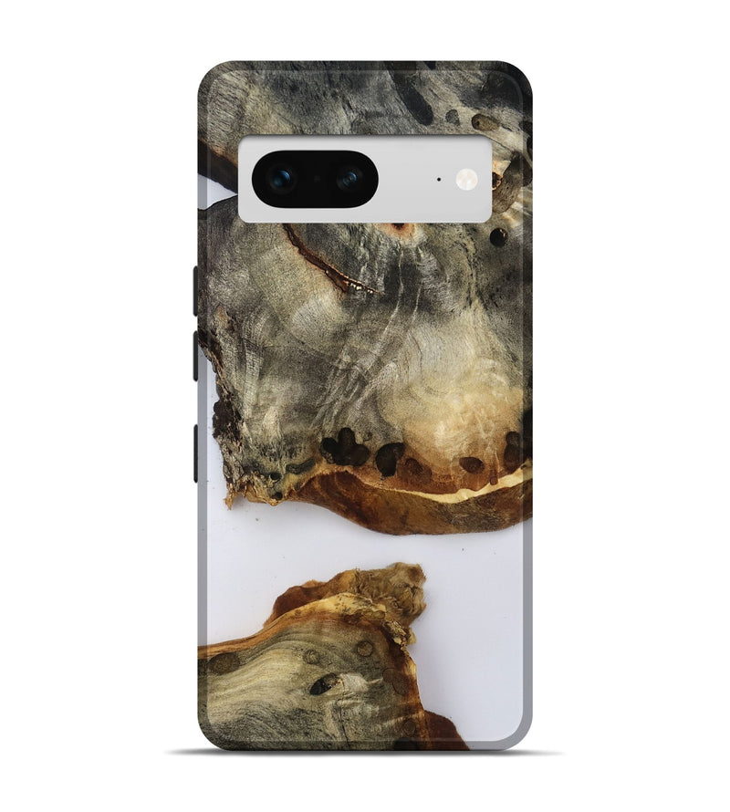 Pixel 7 Wood Live Edge Phone Case - Della (Clear, 796757)