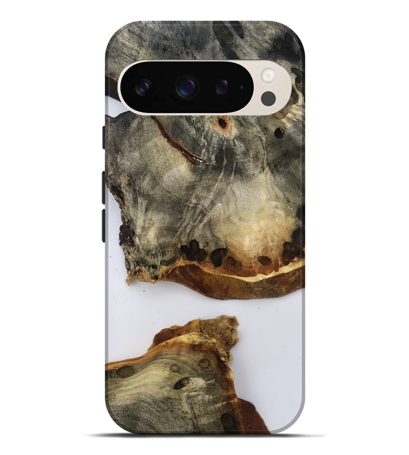 Pixel 9 Pro XL Wood Live Edge Phone Case - Della (Clear, 796757)