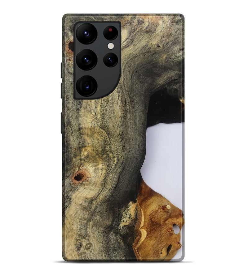 Galaxy S22 Ultra Wood Live Edge Phone Case - Ainara (Clear, 796760)