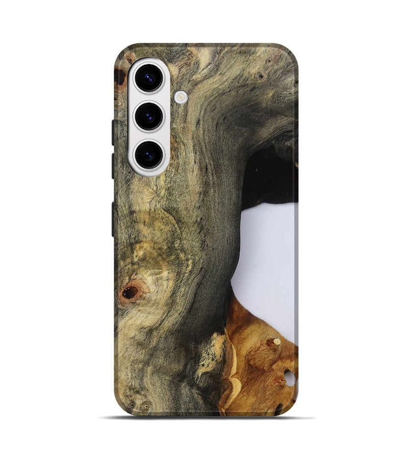 Galaxy S25 Wood Live Edge Phone Case - Ainara (Clear, 796760)