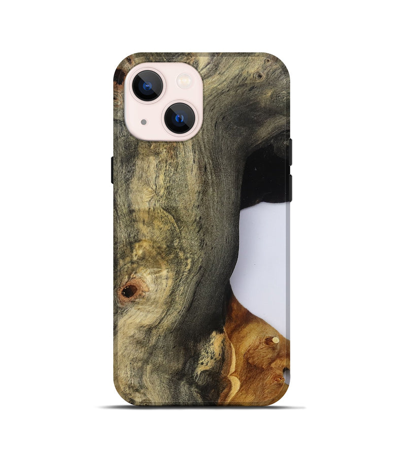 iPhone 13 mini Wood Live Edge Phone Case - Ainara (Clear, 796760)