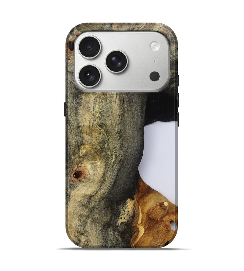 iPhone 17 Pro Wood Live Edge Phone Case - Ainara (Clear, 796760)