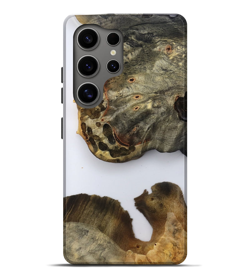 Galaxy S25 Ultra Wood Live Edge Phone Case - Symone (Clear, 796768)