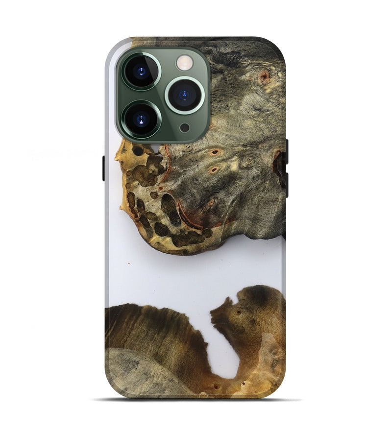 iPhone 13 Pro Wood Live Edge Phone Case - Symone (Clear, 796768)