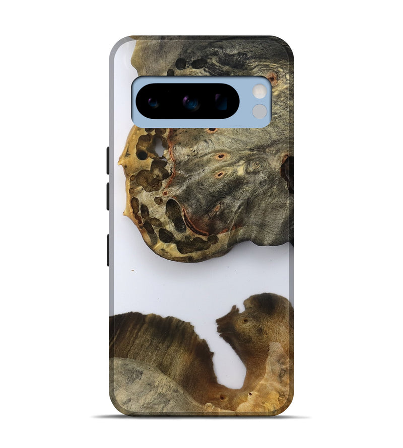 Pixel 8 Pro Wood Live Edge Phone Case - Symone (Clear, 796768)