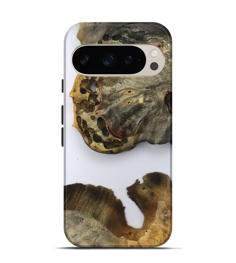 Pixel 9 Wood Live Edge Phone Case - Symone (Clear, 796768)