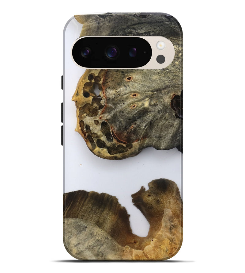 Pixel 9 Pro XL Wood Live Edge Phone Case - Symone (Clear, 796768)