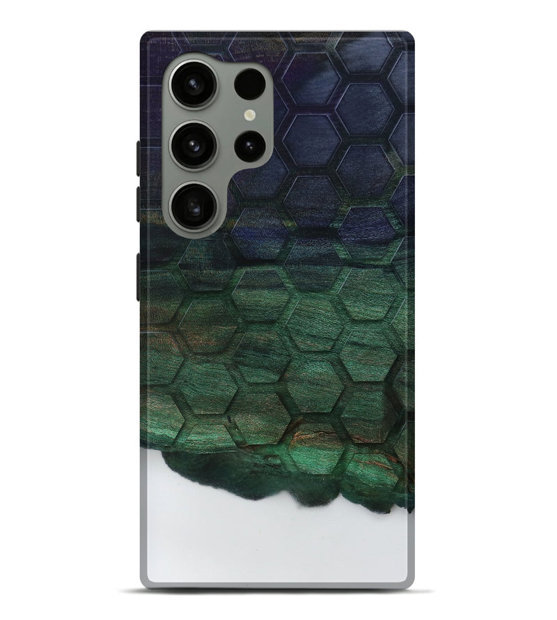 Galaxy S24 Ultra Wood Live Edge Phone Case - Zoie (Clear, 796775)