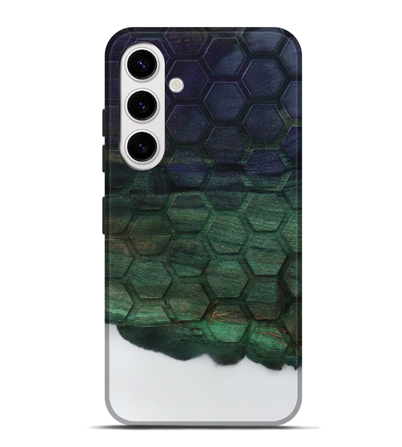 Galaxy S25 Plus Wood Live Edge Phone Case - Zoie (Clear, 796775)