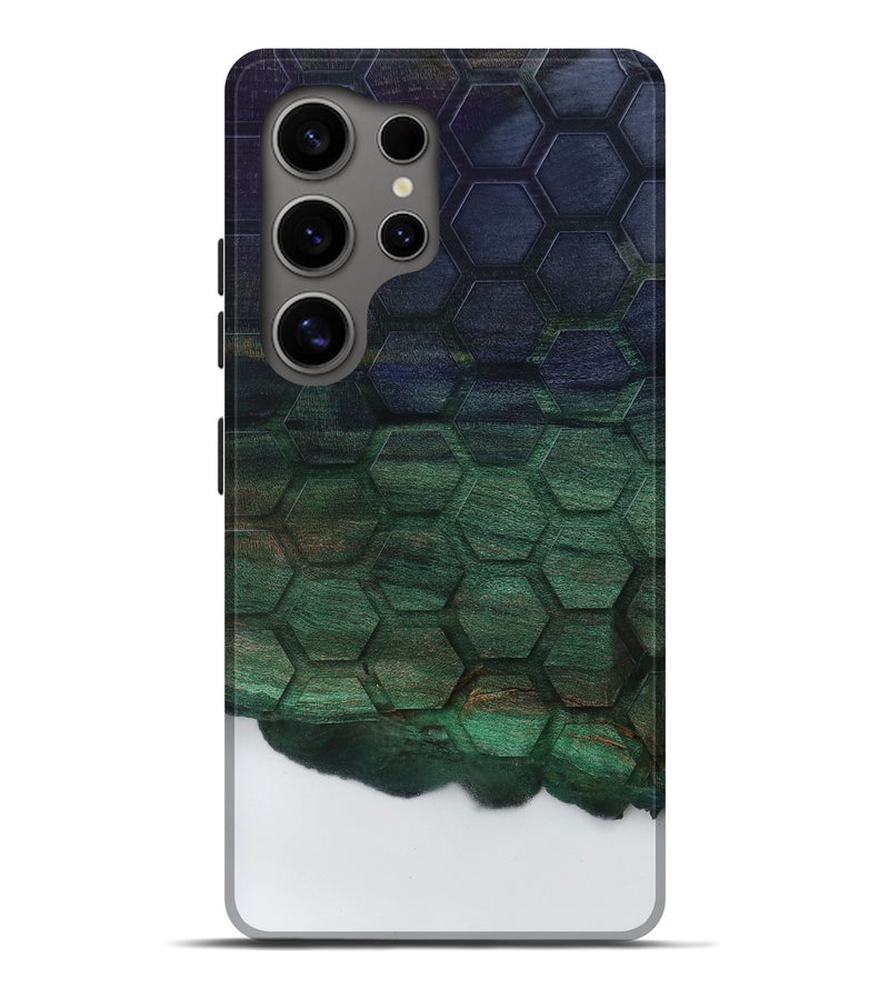 Galaxy S25 Ultra Wood Live Edge Phone Case - Zoie (Clear, 796775)