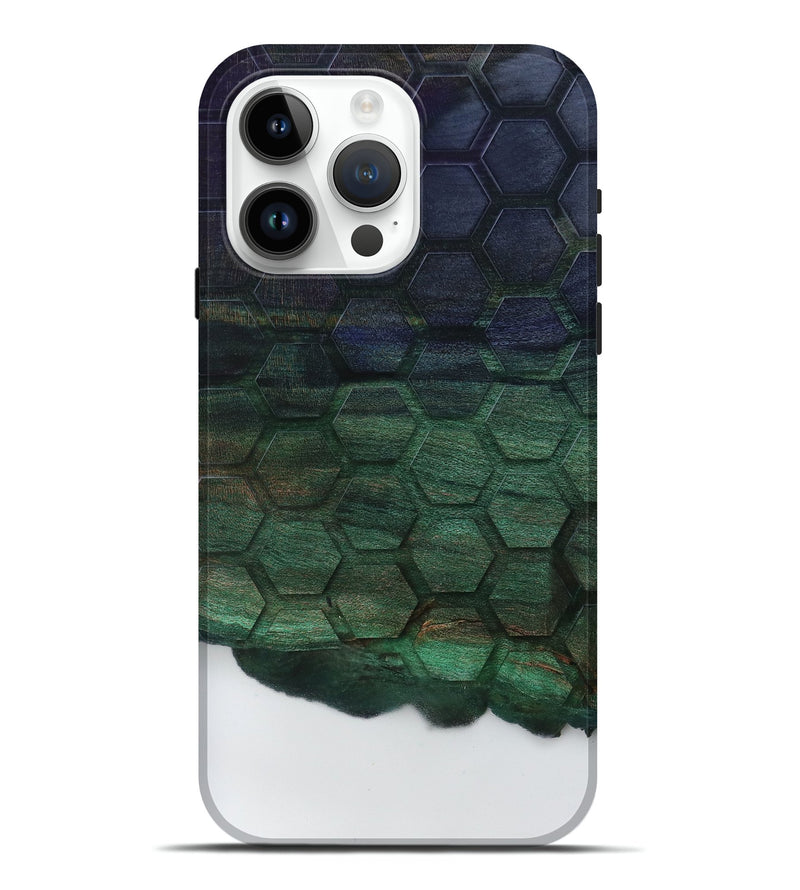 iPhone 15 Pro Max Wood Live Edge Phone Case - Zoie (Clear, 796775)