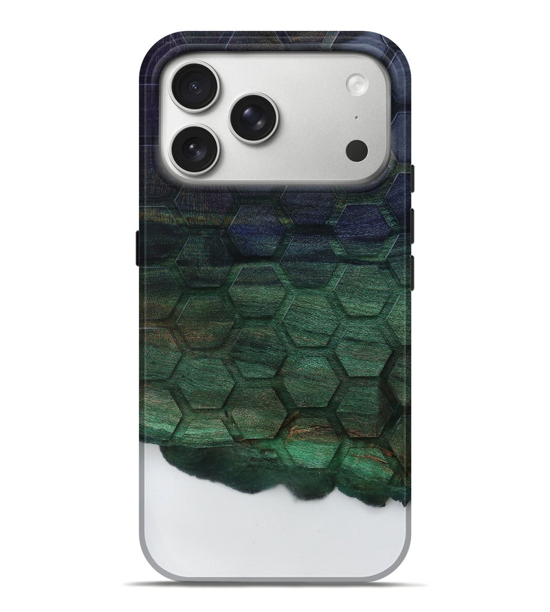 iPhone 17 Pro Max Wood Live Edge Phone Case - Zoie (Clear, 796775)