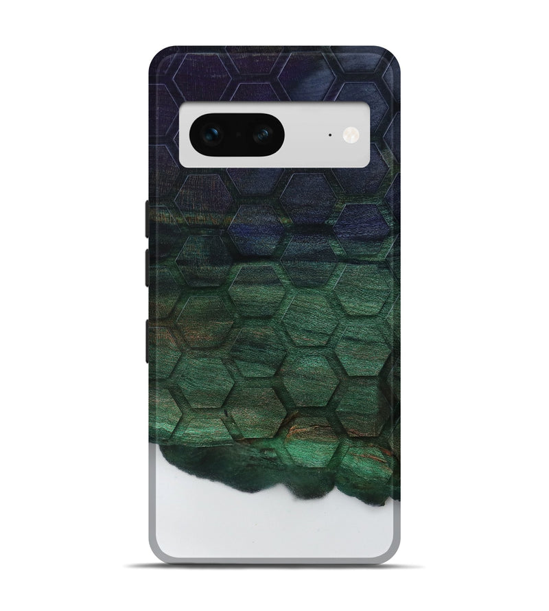 Pixel 7 Wood Live Edge Phone Case - Zoie (Clear, 796775)
