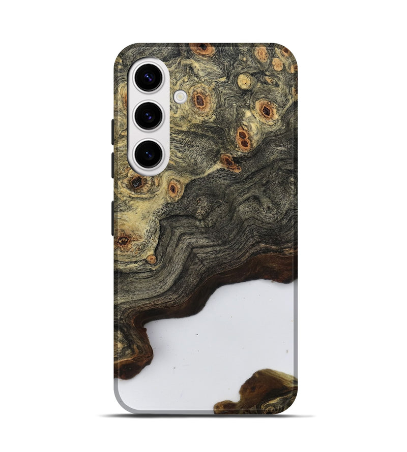 Galaxy S25 Wood Live Edge Phone Case - Bella (Clear, 796779)