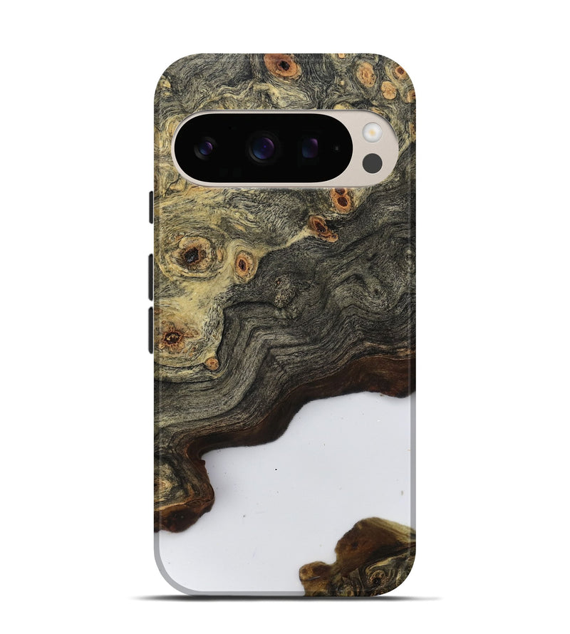Pixel 10 Pro Wood Live Edge Phone Case - Bella (Clear, 796779)