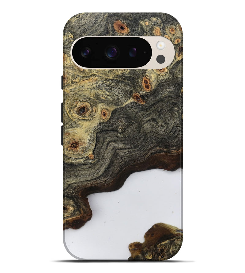 Pixel 9 Pro XL Wood Live Edge Phone Case - Bella (Clear, 796779)