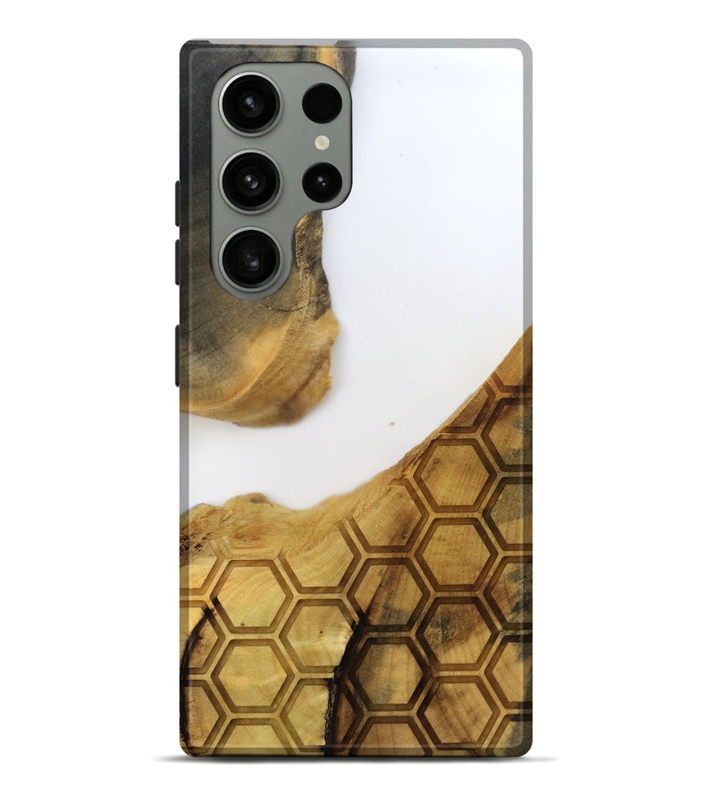 Galaxy S23 Ultra Wood Live Edge Phone Case - Mammie (Clear, 796788)